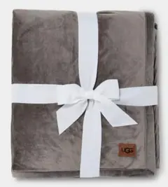 【新品未使用品】UGG リバーシブル毛布 ★ブランケット★濃いグレー