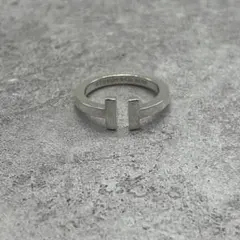 超極美品】Tiffany & Co Tスクエア リング シルバー925 13号 - メルカリ