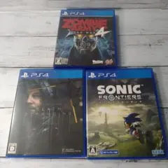 ソニックフロンティア ゾンビアーミー４ デスストランディング PS4