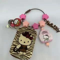 キティ　じゃらじゃらキーホルダー