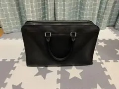 美品 コーチ COACH クロスグレーンレザー ブリーフケース ビジネスバッグ