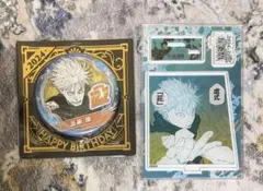 呪術廻戦 名場面ジオラマフィギュア&バースデー缶バッジ 五条悟 - メルカリ