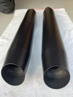 北米マフラー　ツーリングモデル用　ハーレーダビッドソン ハーレー 北米マフラーへ交換～4 なんとか装着編♪（ハーレー