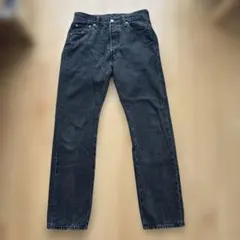 Levi's 501 ストレートデニム ブラック W30 L32