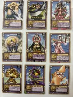 ワンピースカードゲーム　カードダスEX フォクシー海賊団１７枚セット　旧裏