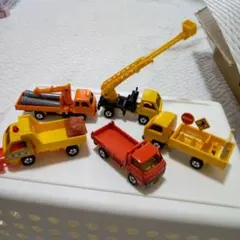 建設車両ミニカーセット 6台日本製‼️