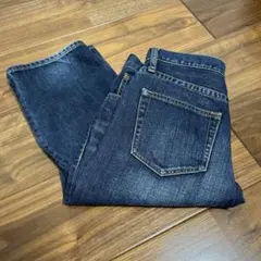 ストレートデニムパンツ インディゴブルー 古着のサムネイル