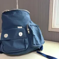 【値下げ】ポーター　リュック　CHALET デイパック ネイビー ロクヨンクロスのサムネイル