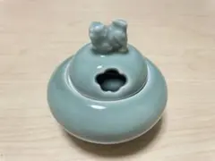 昭和レトロな有田燒 吉窯龍泉 獅子 香炉