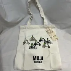 新品・タグ付き ベトナム限定 MUJI 無印良品 トートバッグ バイク柄