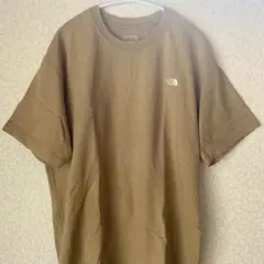 ◆THE NORTH FACE Tシャツ ベージュ 刺繍ロゴのサムネイル