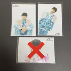 佐野勇斗 M!X 生写真 59.60杯目