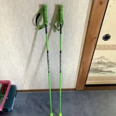 KOMPERDELL カーボン スキー ストック 115cm グリーン