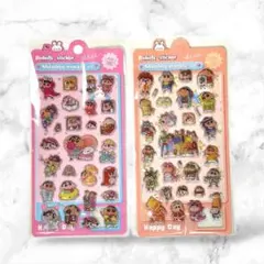 3D 立体シール 2枚セット エアタイプ しんちゃん