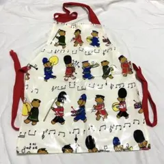 【送料無料】Harrods 120エプロン　耐水　くま　おしゃれ　男の子　女の子