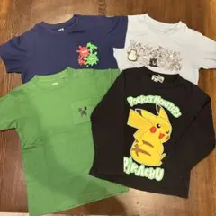 ✨ポケットモンスター・マインクラフト Tシャツセット 120㎝