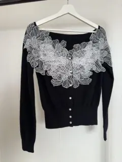 ポローラ　poláura レースフリルカーディガン レースフリルカーディガン – poláura OFFICIAL ONLINE STORE