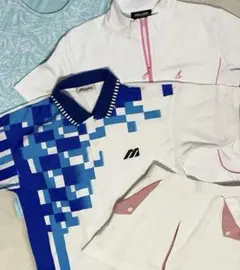 Mizuno テニスウェア 、スコート、半袖トレーニングウウェア　まとめ売り