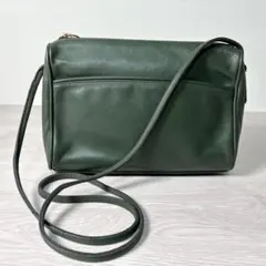 ✨美品✨COACH オールドコーチ ショルダーバッグ グリーン 斜めがけ y2k