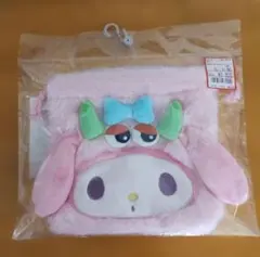 サンリオ マイメロディ 着ぐるみ 巾着 ポーチ モンスター ピンク アベイル