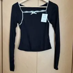 GRL 長袖トップス ブラックのサムネイル