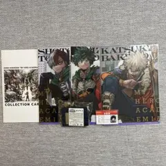 僕のヒーローアカデミア コレクションカード クリアファイル セット