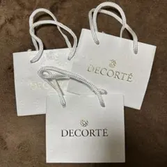 DECORTÉ ショップ袋 小型 ホワイト