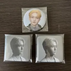 INI EXHIBITION 田島将吾 スクエア 缶バッジ セット