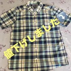 patagonia 半袖シャツ M チェック柄