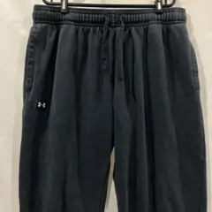 アンダーアーマー スウェットパンツ 黒 トレーニングウェア メンズ古着スポーツ