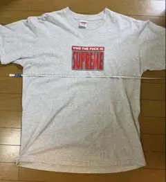 Supreme Who The Fuck Is Tシャツ グレー Mのサムネイル