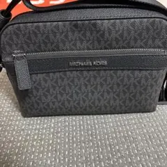 MICHAEL KORS ショルダーバッグ ブラック MKロゴ
