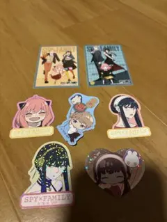 SPY×FAMILY キャラクターシール 6枚セット