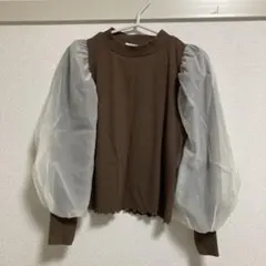 OLIVE des OLIVE トップス　ブラウン