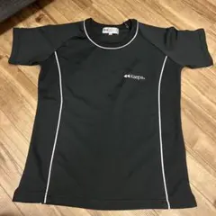 Kaepa スポーツ 半袖Tシャツ M 黒　テニスウエアのサムネイル