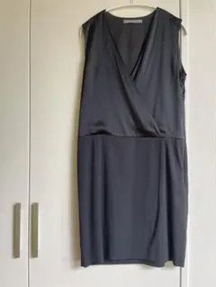 極美品♡ セオリーリュクス ショートスリーブロングワンピース 洗える 38 極美品♡ セオリーリュクス ショートスリーブロングワンピース