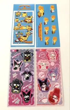 サンリオ　きゃらくたぶるステッカーズ　シールセット