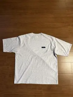 g'morning border line logo Tee -ASH-