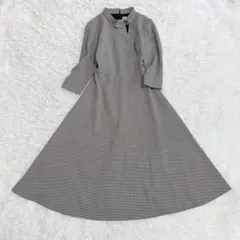 極美品 ICHIE ストロベリーフィールズ クラシカルワンピース 千鳥柄 フレア