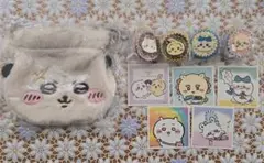 ちいかわ　ガチャガチャ　チョコ　キーホルダー　巾着　うさぎ　ハチワレ　らっこ