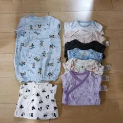 ディズニー ミッキー等　ロンパース　ベビー服 ６点セット