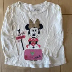 ミニーマウス 長袖カットソー