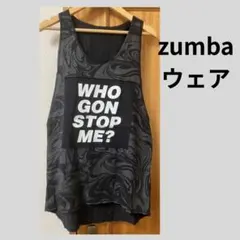 Zumba タンクトップ マーブル模様