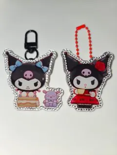 キラキラストーン付きクロミアクリルキーホルダー1個