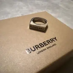 BURBERRY(バーバリー) シルバースクエアリング 希少品