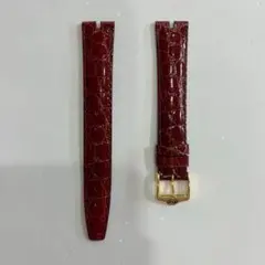 GUCCI グッチ 2000M 替え レザー ベルト レッド