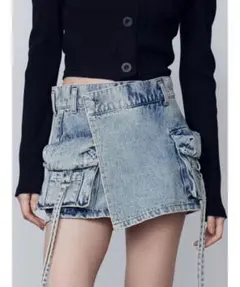 EMODA カーゴラップショートパンツ