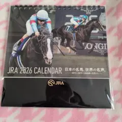 JRA 2026 CALENDAR 卓上カレンダー