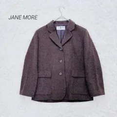 オンワード樫山 テーラードジャケット フォーマル ウール混 ブラウン M 美品✨