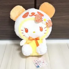 パンダ ハローキティ マーガレット超BIGぬいぐるみ